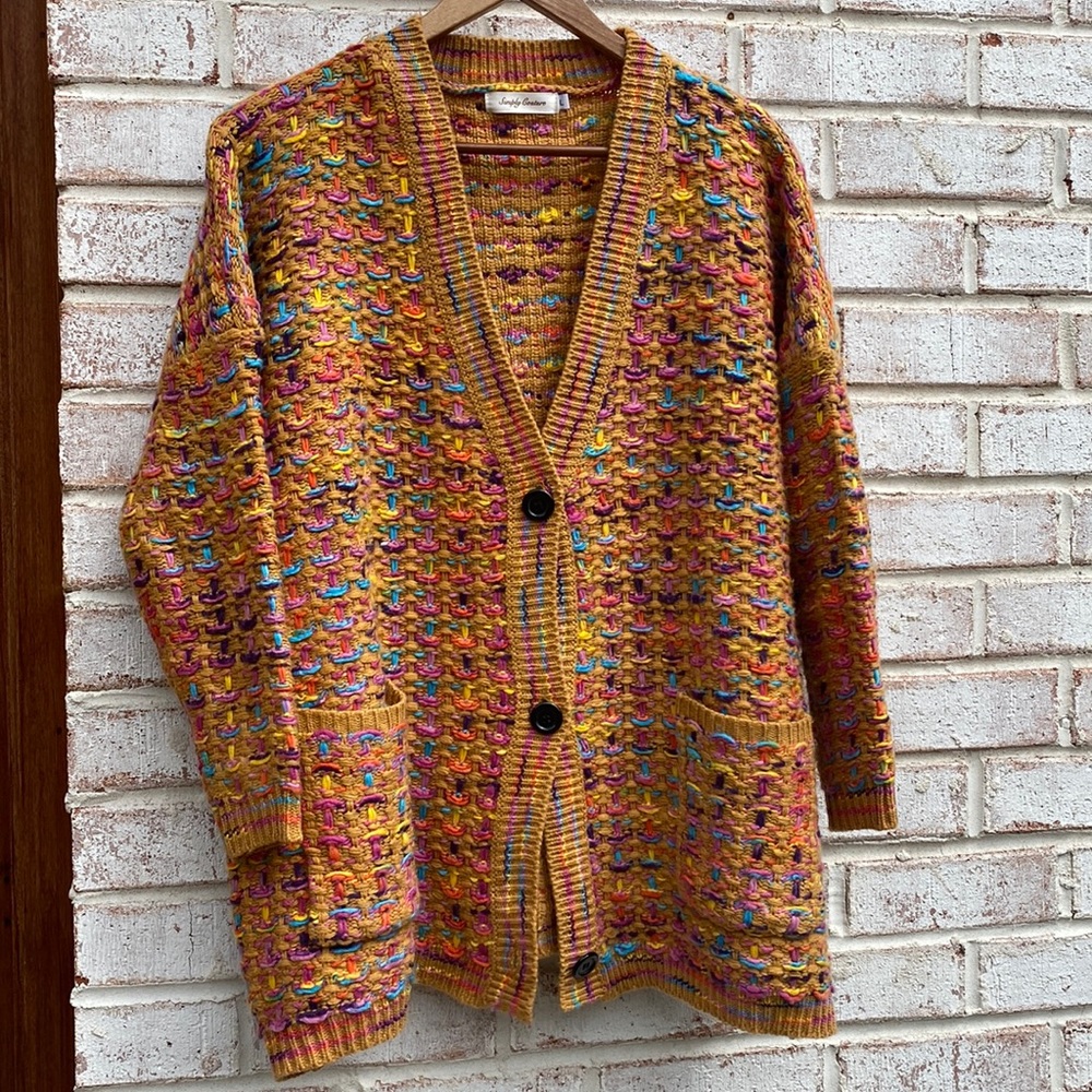 Knitted sweater Multi-color